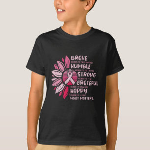 T-shirt Courageux Humaine Conscience du cancer du sein Tou