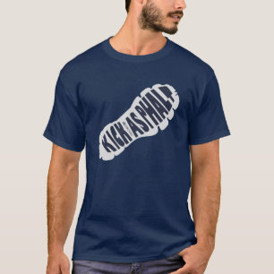 T-SHIRT COURANT D'ASPHALTE DE COUP-DE-PIED
