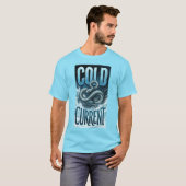 T-shirt Courant Froid avec Serpent (Devant entier)
