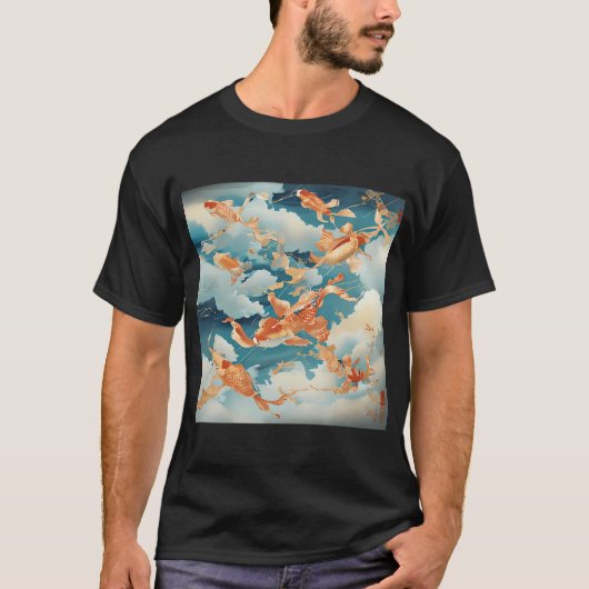 T-shirt Courants du ciel (Devant)