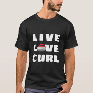 T-shirt Courbe d'amour en direct