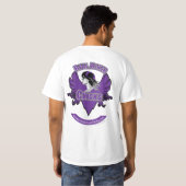 T-shirt Courbes d'amour de RBC Logo_purple_ I (Dos entier)