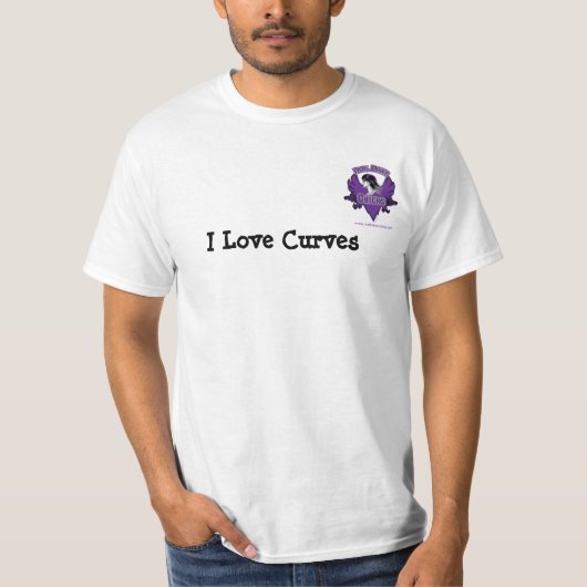 T-shirt Courbes d'amour de RBC Logo_purple_ I (Devant)