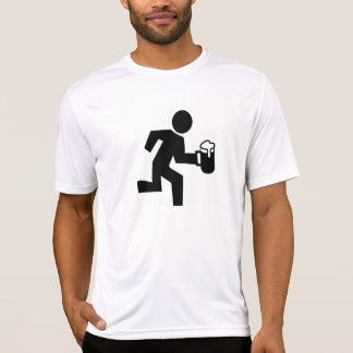 T-shirt Coureur de bière - suivez-moi technologie