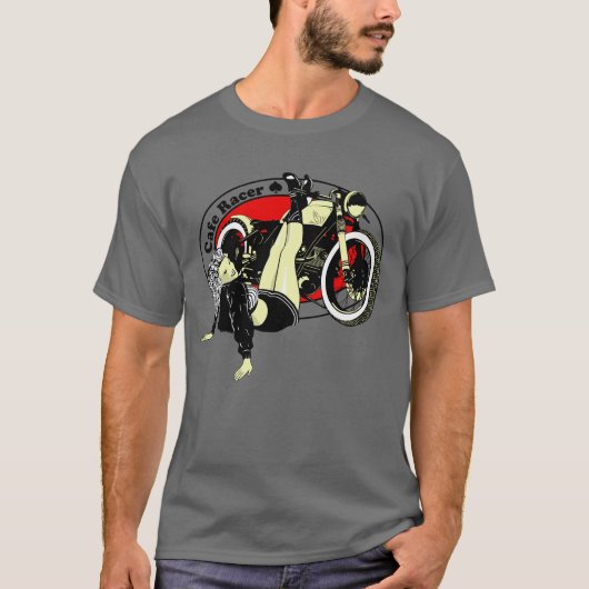 T-shirt Coureur de café (Devant)