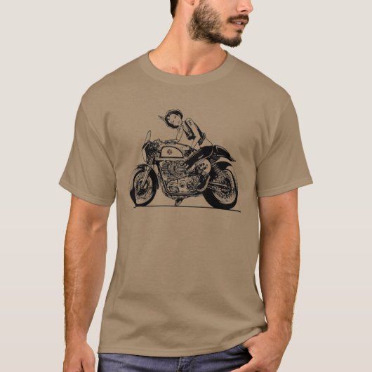 T-SHIRT COUREUR DE CAFÉ (Devant)