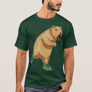 T-shirt Coureur de capybara Sports de course