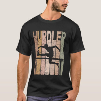 T-shirt Coureur de haies Haies vintage Haie rétro Coureur