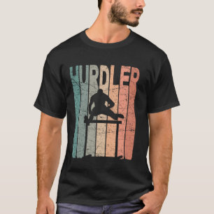 T-shirt Coureur de haies Haies vintage Haie rétro Coureur