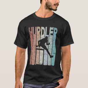 T-shirt Coureur de haies Haies vintage Haie rétro Coureur