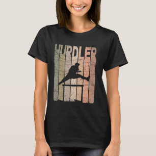 T-shirt Coureur de haies Haies vintage Haie rétro Coureur