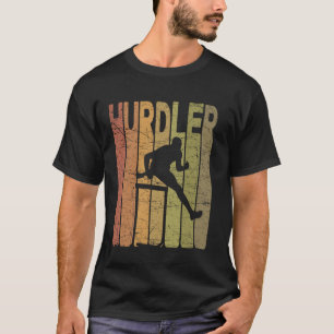T-shirt Coureur de haies Vintage Haies Rétro Haies Coureur