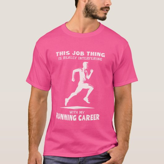T-shirt Coureur de marathon drôle de course de 5K (Devant)