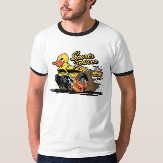 T-shirt Coureur de sports (Devant)