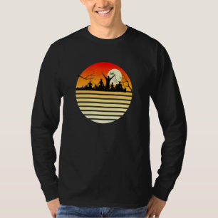 T-shirt Coureur d'Halloween pendant Zombie Apocalypse sur 