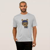 T-shirt Coureur d'ours (Devant entier)