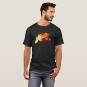T-shirt Coureur exécutant le basculement (Devant entier)