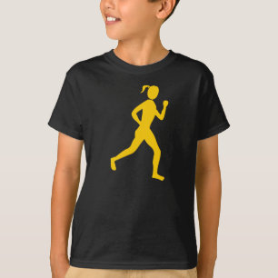 T-shirt Coureur (Femme) - Ambre