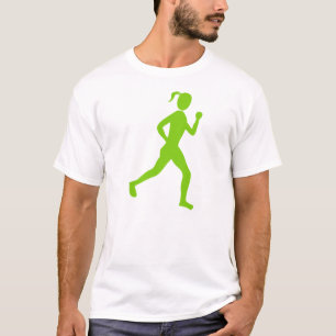 T-shirt Coureur (Femme) - Martian Green
