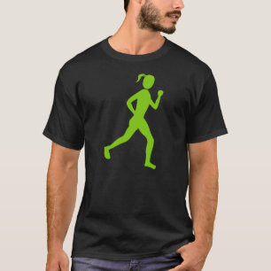 T-shirt Coureur (Femme) - Martian Green