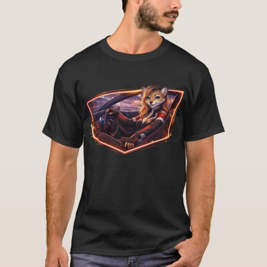 T-shirt Coureur Guépard (Devant)