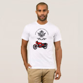 T-shirt Coureur Guzzi (Devant entier)