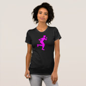 T-shirt Coureur (Homme) - Magenta (Devant entier)