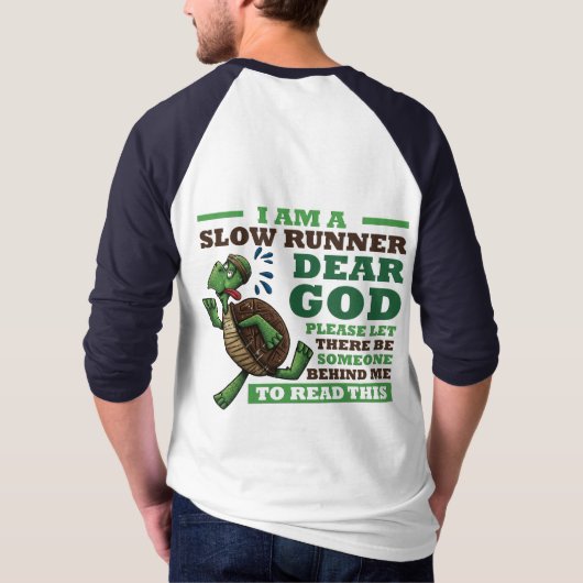 T-shirt Coureur lent (Dos)