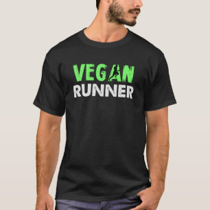 T-shirt Coureur végétal pour athlète végétalien masculin