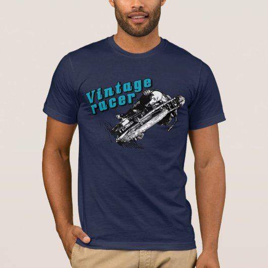 T-shirt Coureur vintage (Devant)