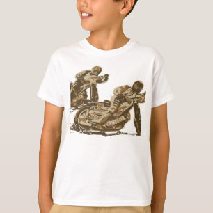 T-shirt Coureurs de moto de speed-way