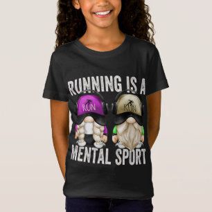 T-Shirt Coureurs Mignons Gnome Couple Funny Runny Est Un M