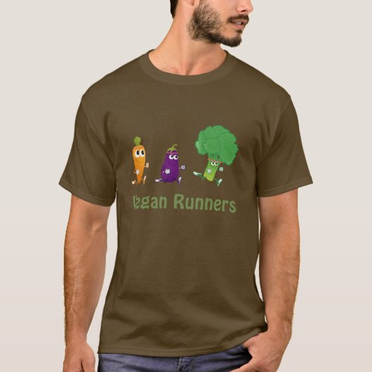 T-shirt Coureurs Vegan (Devant)