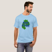 T-shirt Courez à la maison (Devant entier)