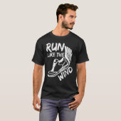 T-shirt Courez Comme Le Vent Sport Active Runner (Devant entier)