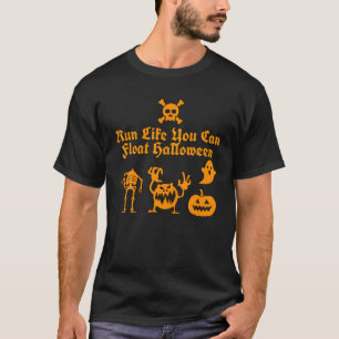T-shirt Courez Comme Si Vous Pouvez Flotter Halloween Drôl