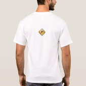 T-shirt Courez comme vous a volé quelque chose ! (Dos)