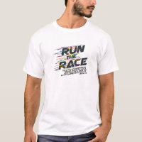Courez la chemise de chrétien de course
