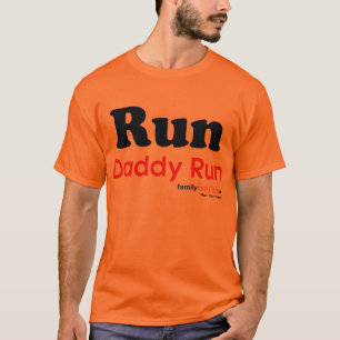 T-shirt Courez la course de papa