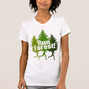 T-shirt Courez la forêt, protégez le jour de la terre