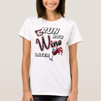 T-shirt Courez maintenant le champion solides solubles de