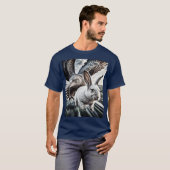 T-shirt Courez Rabbit ! (Devant entier)
