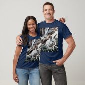 T-shirt Courez Rabbit ! (Unisexe)