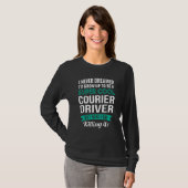 T-shirt Courier Driver   Appreciation (Devant entier)