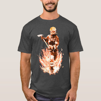 T-shirt Courir à travers le feu