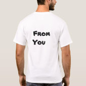 T-shirt Courir-De You (Dos)
