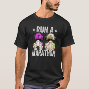 T-shirt Courir Des Gnomes Pour Coureur Maman Et Papa Coure