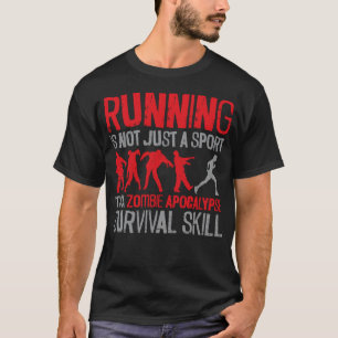 T-shirt Courir Jogging courir n'est pas seulement un sport
