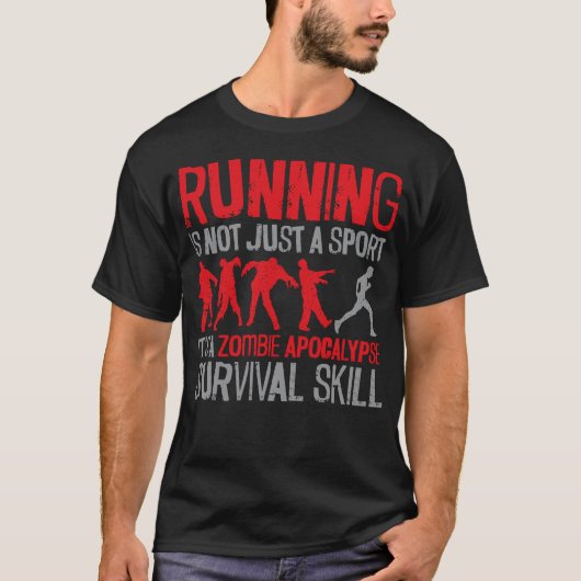 T-shirt Courir Jogging courir n'est pas seulement un sport (Devant)