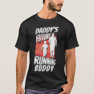 T-shirt Courir Jogging L'Avenir De Papa Courir Buddy Papa